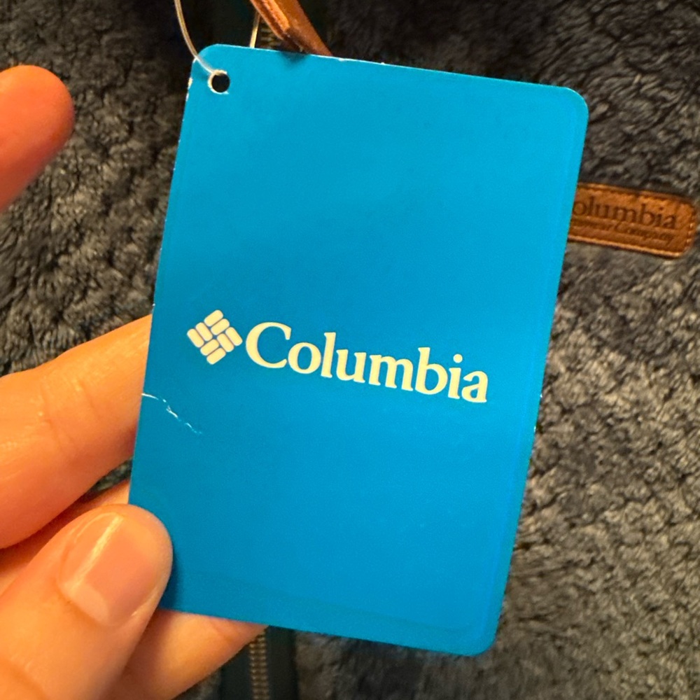 Columbia Emerald Green Fleece Jacket - Picture 6 of 8